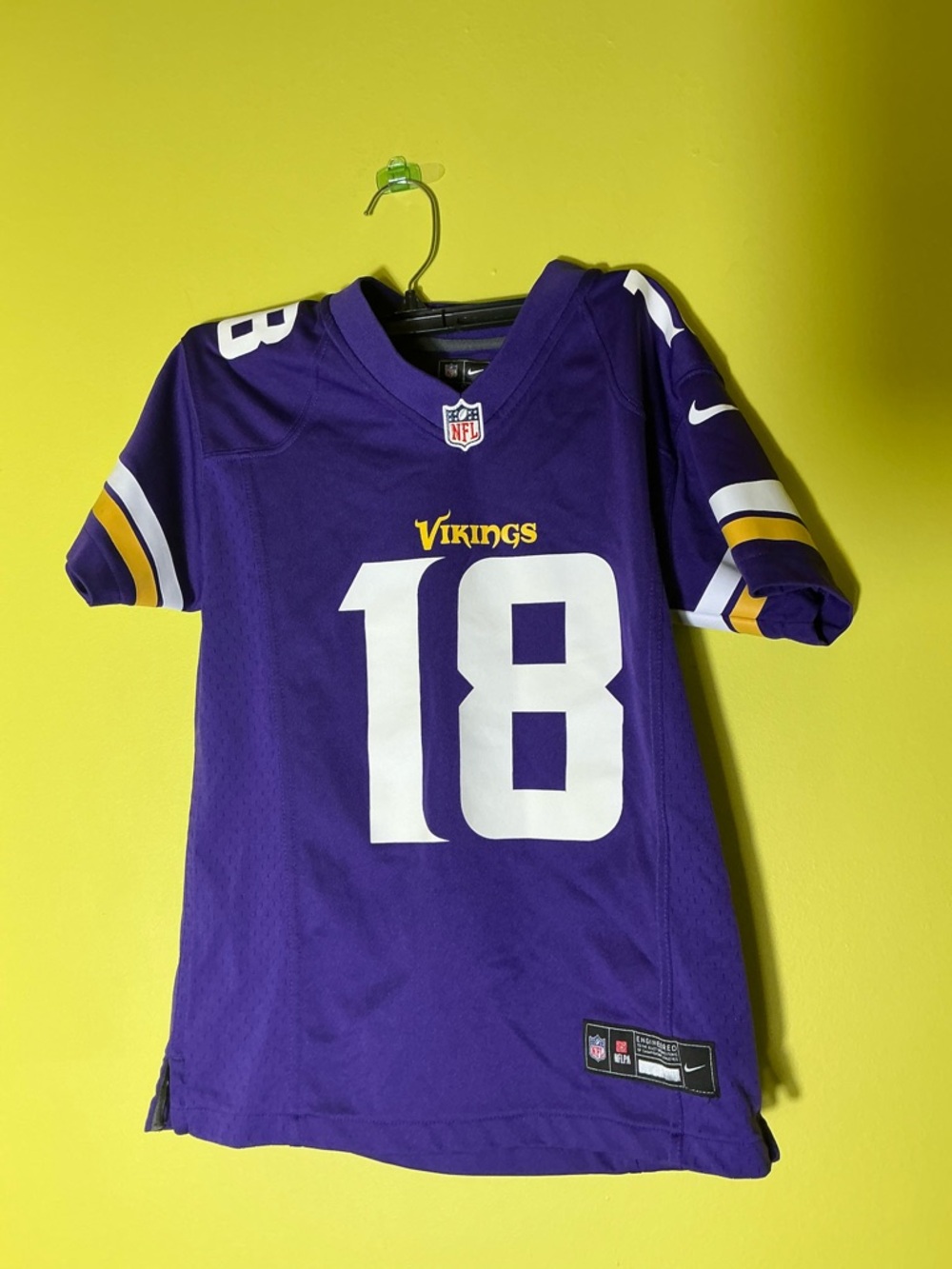 Nike Youth Minnesota Vikings Purple Jersey #18